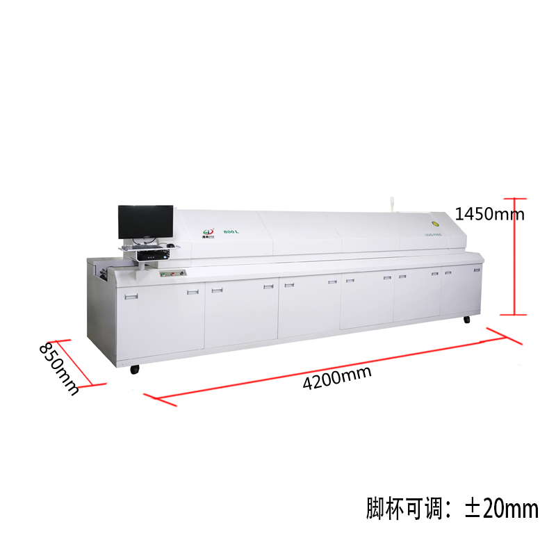 smt设备乐玩回流焊800L