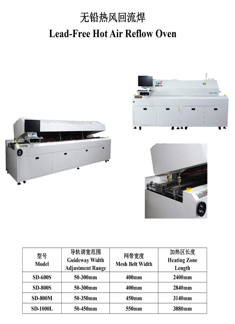 smt设备乐玩回流焊800L