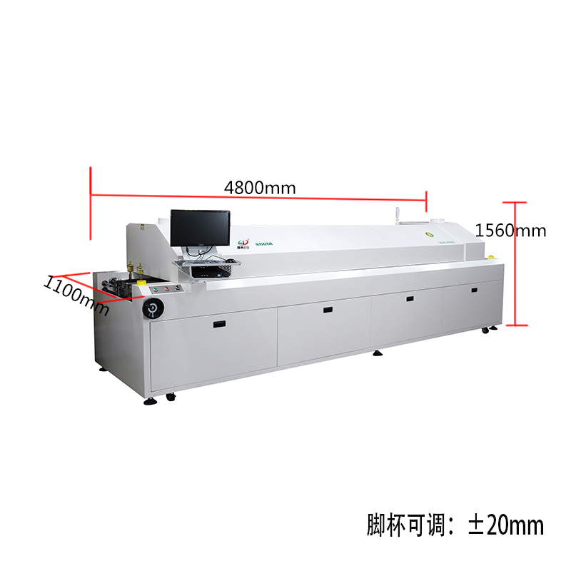 smt设备乐玩八温区回流焊